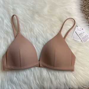 Lululemon Waterside Swim Top C Cup size 4 Pink Clay PCLY NWT